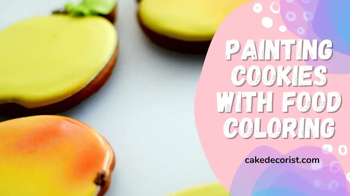 'Video thumbnail for Painting Cookies With Food Coloring'