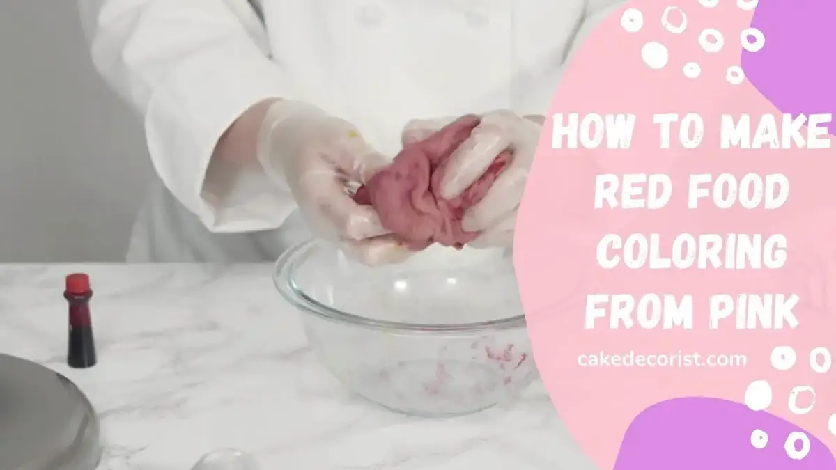 'Video thumbnail for How To Make Red Food Coloring From Pink'