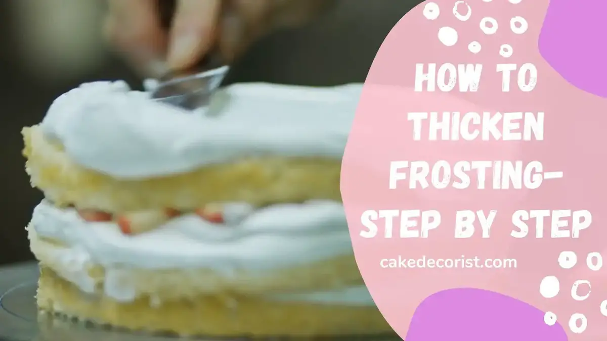 'Video thumbnail for How To Thicken Frosting- Step By Step'