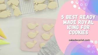 'Video thumbnail for 5 Best Ready Made Royal Icing For Cookies'