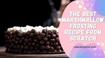 'Video thumbnail for The Best Marshmallow Frosting Recipe From Scratch'
