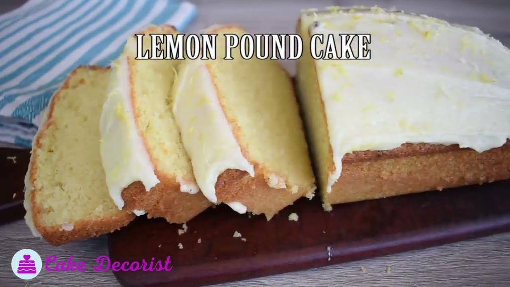 'Video thumbnail for Lemon Pound Cake With Cake Mix And Sour Cream'