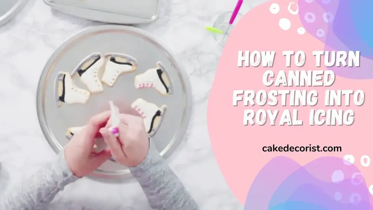 'Video thumbnail for How to Turn Canned Frosting into Royal Icing'