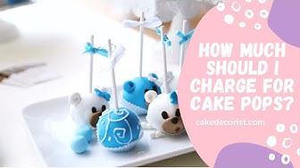 'Video thumbnail for How Much Should I Charge For Cake Pops?'