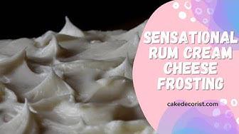 'Video thumbnail for Sensational Rum Cream Cheese Frosting'