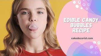 'Video thumbnail for Edible Candy Bubbles Recipe'