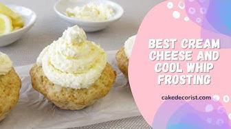 'Video thumbnail for Best Cream Cheese And Cool Whip Frosting'