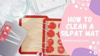'Video thumbnail for How To Clean A Silpat Mat'