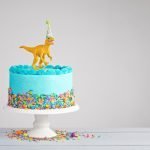 The Best Birthday Cake with Sea Foam Frosting