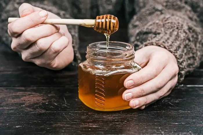 Using local honey for Honey butter