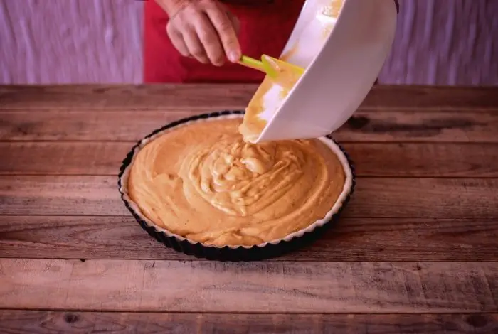 Making Pie Filling - Canned Sweet Potato Pie