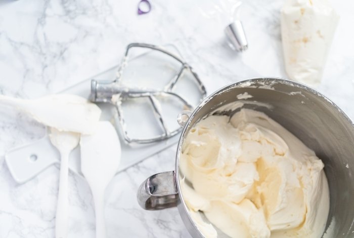How To Thin Store-Bought Frosting - Add Cream Cheese