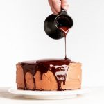 Melt Frosting And Pour Over Cake