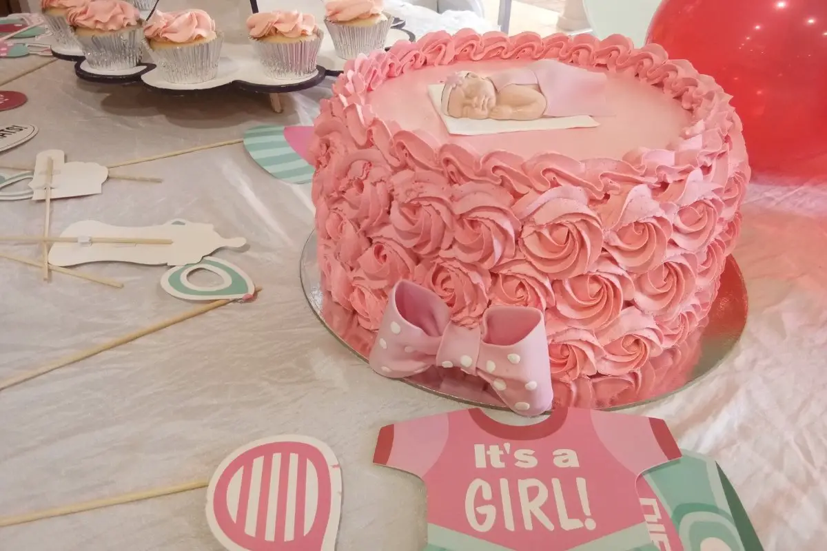 girl baby shower cakes