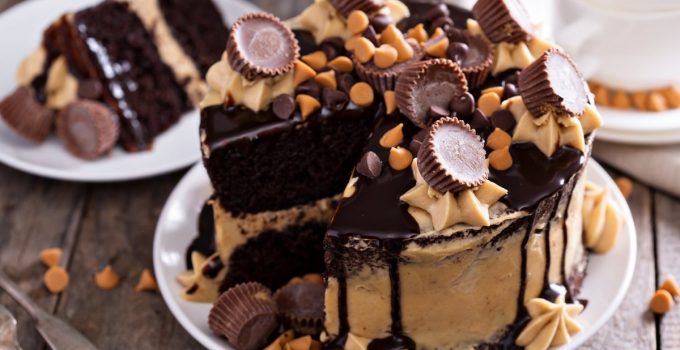 Amazing Chocolate Peanut Butter Cake Recipe Using Cake Mix