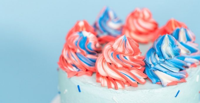 Amazing Red White and Blue Cake Decorating Ideas