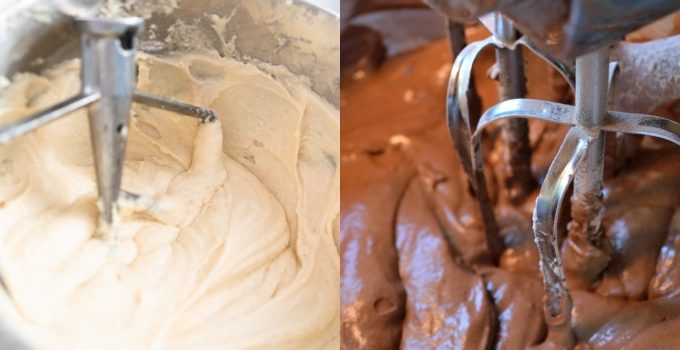 how to make a vanilla cake chocolate