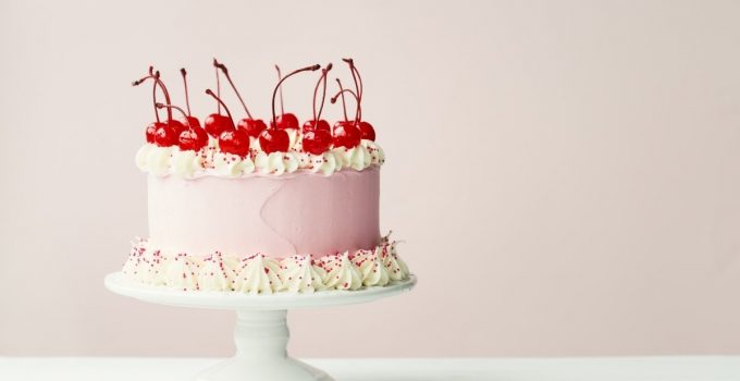 easy maraschino cherry cake