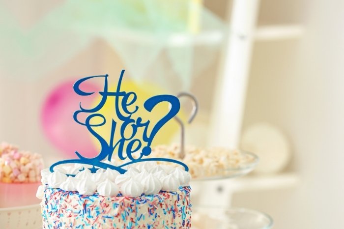 Baby Shower Cake Sayings  -Gender Reveal