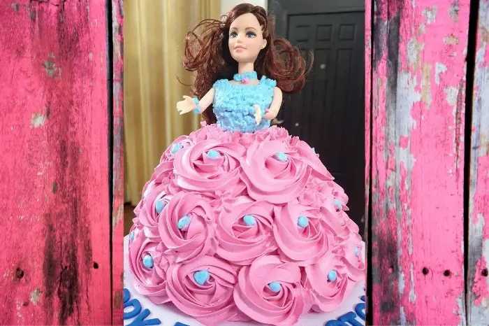 Bridal Shower Barbie Cake