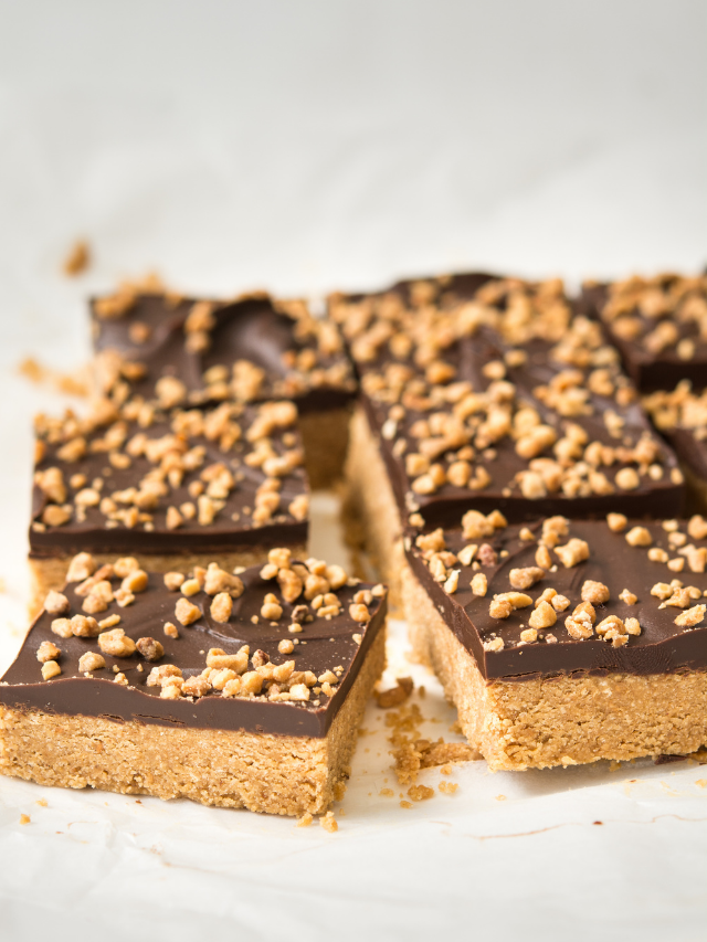 Delicious Peanut Butter Bars Without Graham Crackers