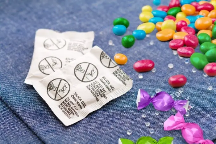 Utilize Desiccant Packets To Fix Sticky Candy