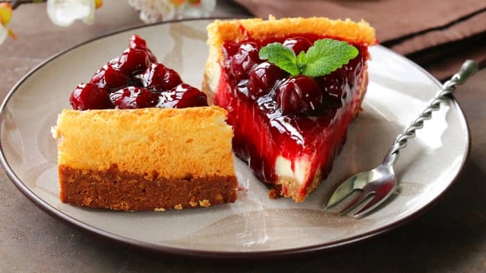 cherry cheesecake tartlets