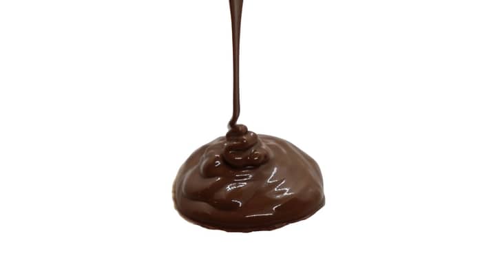 how long does it take for melted chocolate to harden