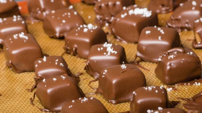Can you freeze chocolate caramel candy