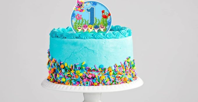 baby shark cake ideas