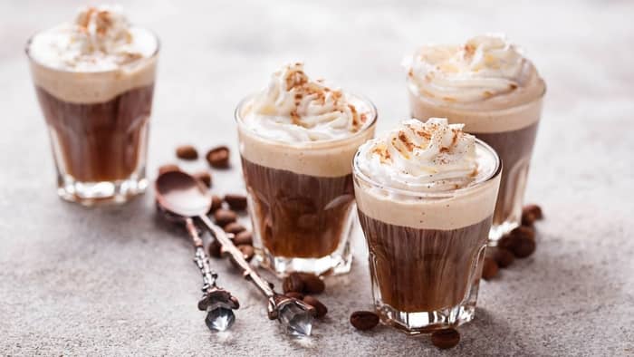 calories in whipped cream on coffee