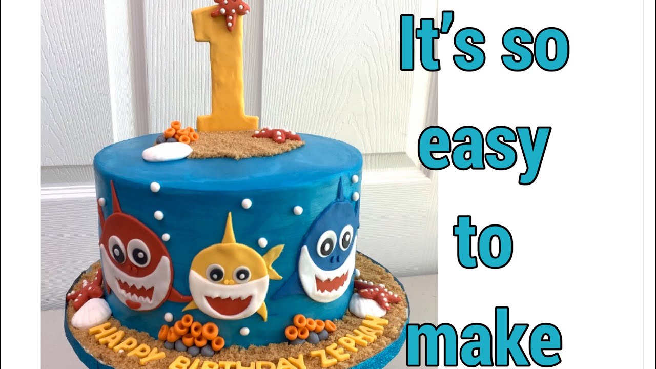 Torta BABY SHARK – personalizzabile – 2 PIANI – Sweet Island: crea il tuo  tesoro!