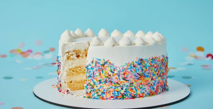 How To Put Sprinkles On The Side Of A Cake - 3 Easy Ways