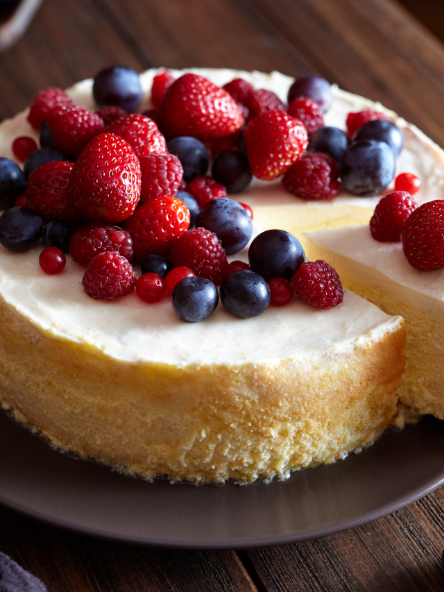 Learn How To Make This Creamy Lemon Berry Mascarpone Cake