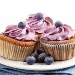 blueberry cupcakes with cake mix