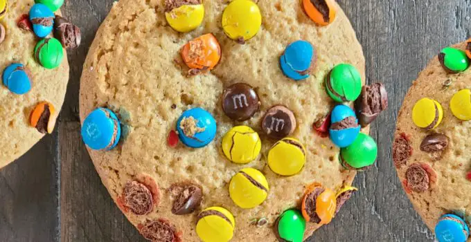 Easy M&M Cookies Without Brown Sugar - 20 Decadent Treats