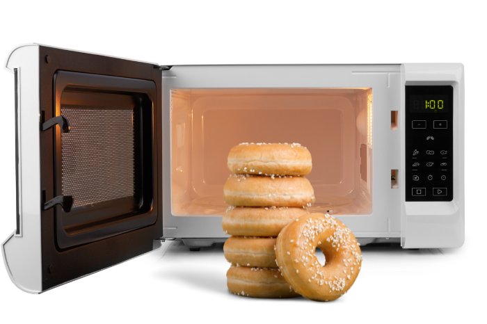 Microwave the Bagels
