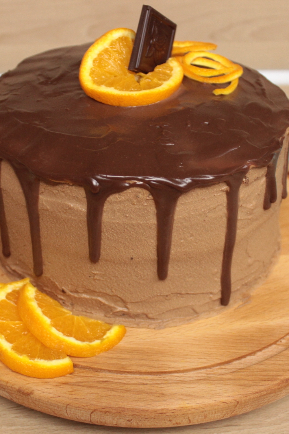 Easy Chocolate and ORANGE CAKE
